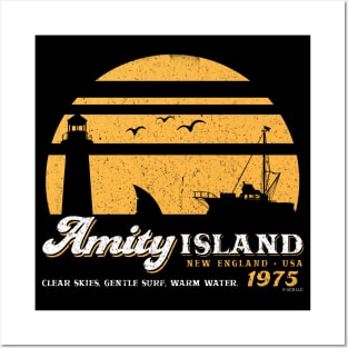 Amity Island Worn (Universal © UCS LLC) Posters and Art